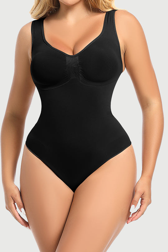 Shapewear Bodysuit Thong for Women Tummy Control Body Shaper