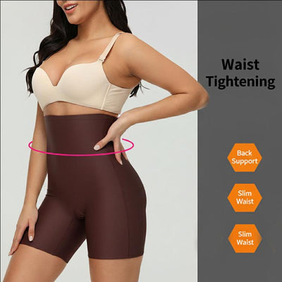 Sexy Slimming Plus Size Butt Lifter Sculpt Tummy Control Butt Lift Mid Rise Short