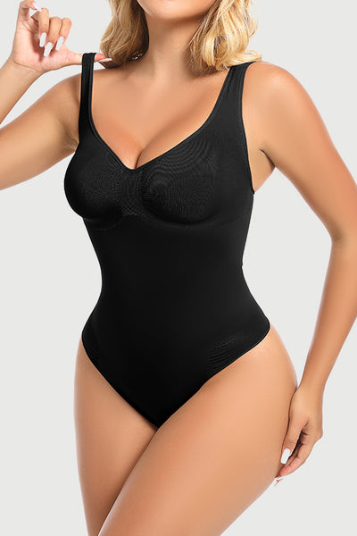 Shapewear Bodysuit Thong for Women Tummy Control Body Shaper