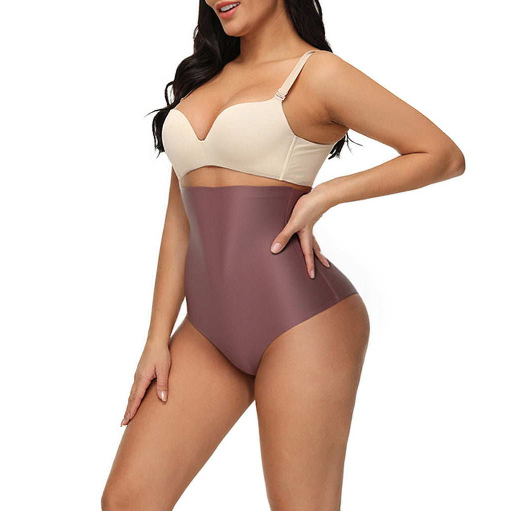 Seamless Body Shaper Butt Lifter High Waist Sculpt Tummy Control High-Waist Brief