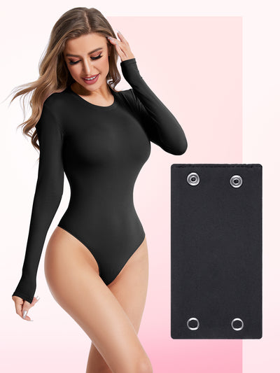 Women's Bodysuits Extender, Adds Length To Bodysuit Snap, Adult Long Torso Adjustable Sizing Snap Extenders