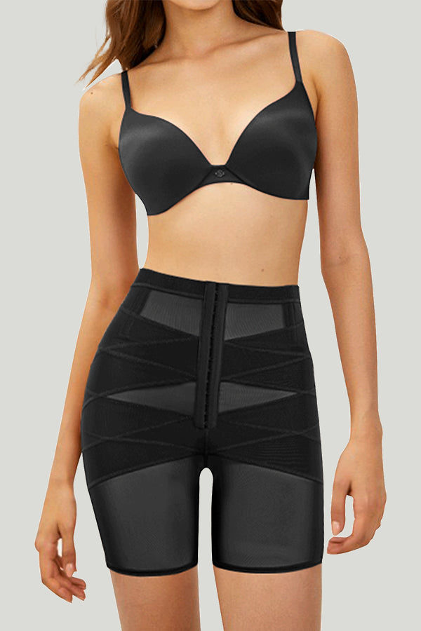 Women Compression Velform High Waisted Butt Lifter X Cross Body Shaper Atbuty
