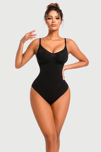 Women Tummy Control Shapewear Seamless Sculpting  Bodysuit Thong  Body Shaper