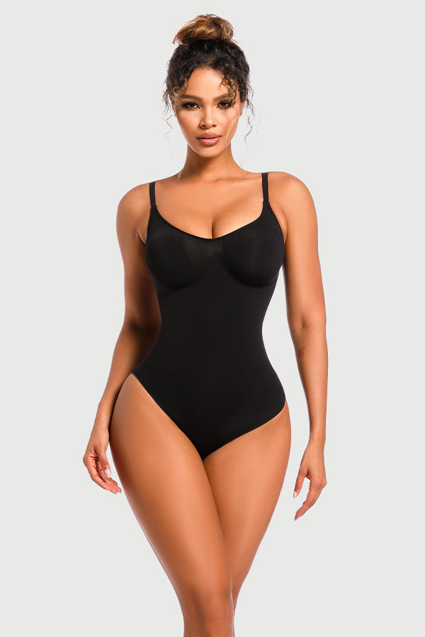 Women Tummy Control Shapewear Seamless Sculpting  Bodysuit Thong  Body Shaper