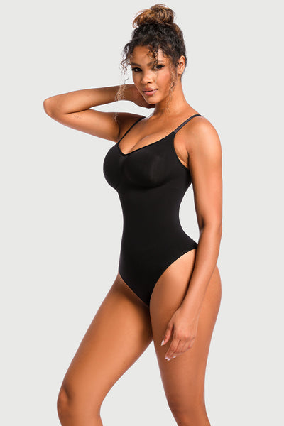 Women Tummy Control Shapewear Seamless Sculpting  Bodysuit Thong  Body Shaper