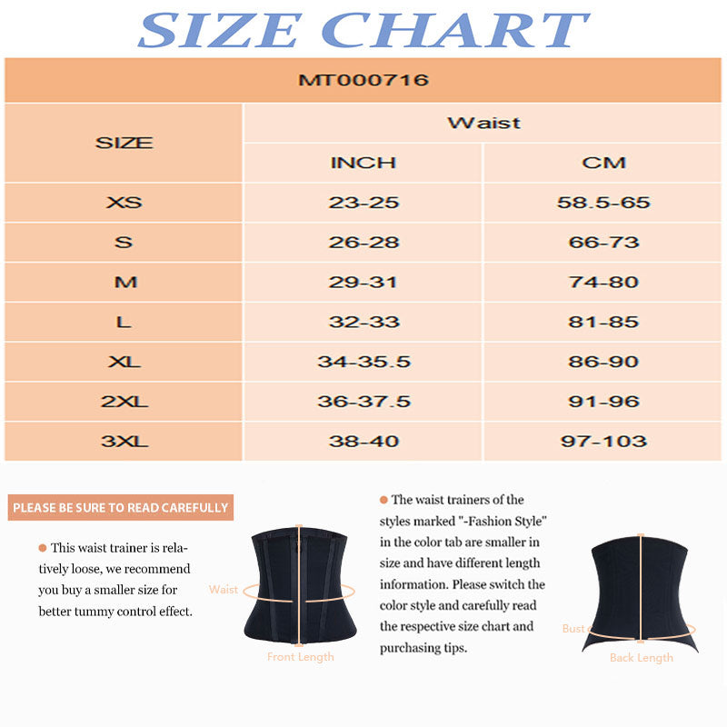 Waist Trainer for Women Tummy Control Belt Workout Waist Wrap Slimming Hourglass Shaper