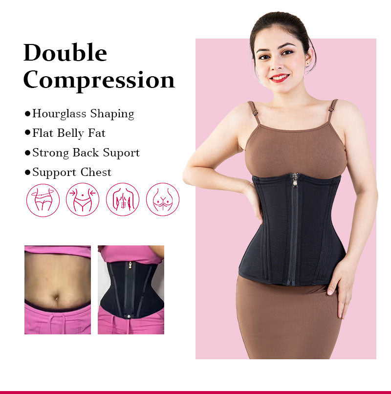 Waist Trainer for Women Tummy Control Belt Workout Waist Wrap Slimming Hourglass Shaper