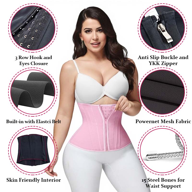 Waist Trainer for Women Tummy Control Belt Workout Waist Wrap Slimming Hourglass Shaper