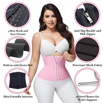 Waist Trainer for Women Tummy Control Belt Workout Waist Wrap Slimming Hourglass Shaper