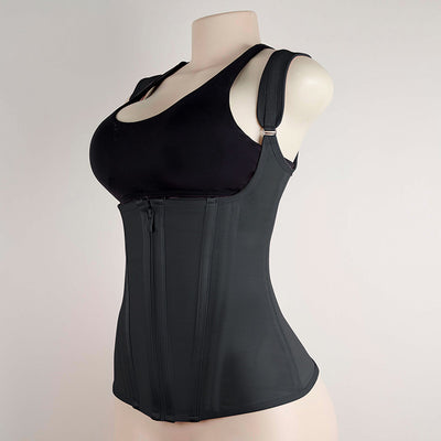 Sculpt Hourglass Vest Waist Trainer With Adjustable Shoulder Strap