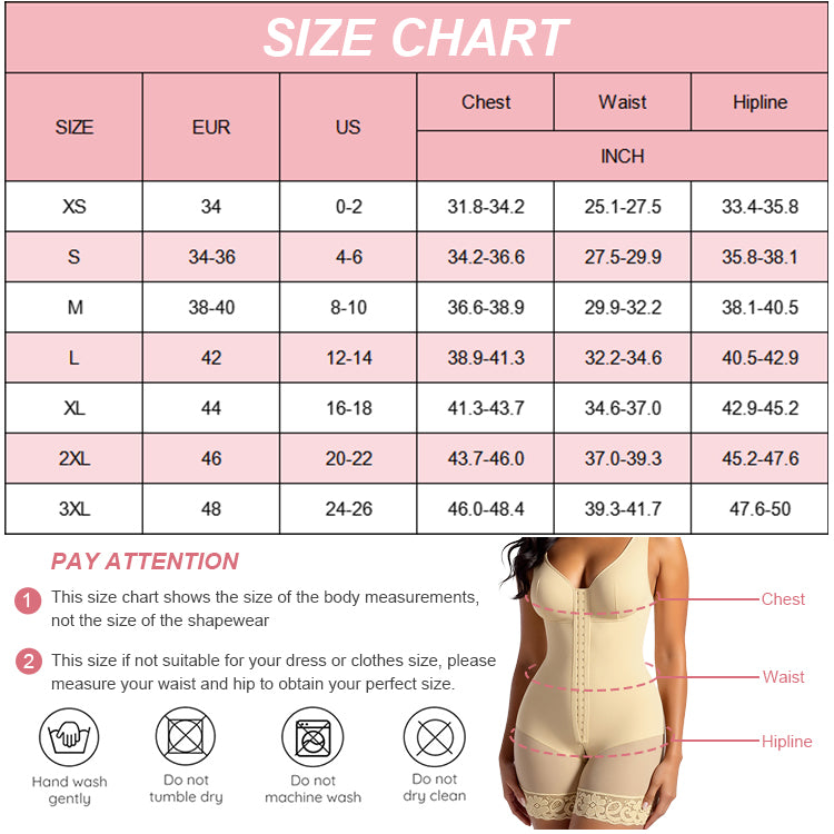 Fajas Shapewear for Women Tummy Control boyshorts  Body Shaper Full-Body Butt Lifter Bodysuit