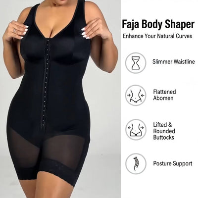 Fajas Shapewear for Women Tummy Control boyshorts  Body Shaper Full-Body Butt Lifter Bodysuit
